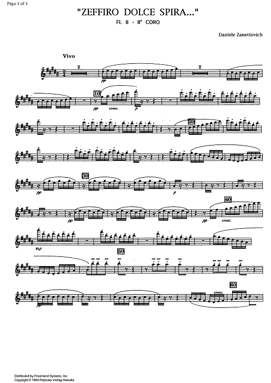 Zeffiro Dolce Spire [set of parts]