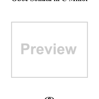 Oboe Sonata in C minor, Op. 1, No. 8