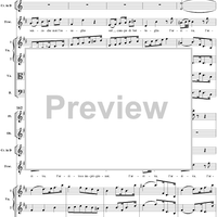 "Nelle guerre d'amore", No. 25 from "La Finta Semplice", Act 3, K46a (K51) - Full Score