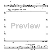 Christmas Pops Over The Top! Five Lively Favorites for Piano Trio - Cello