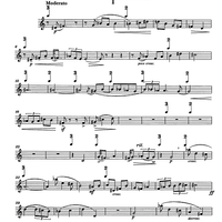 Liriche erotiche (Erotic poems) - Clarinet in B-flat