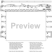 To the Aeolian Harp - from 26 Welsh Songs