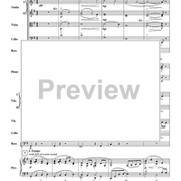 Prelude to "An Old Tale" - Score