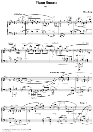 Piano Sonata in B Minor, Op. 1