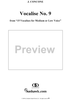 15 Vocalises for Medium or Low Voice, Op. 12: No. 9