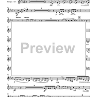 Concerto No. 1 for Organ and Brass Quintet - Trumpet 2 in C