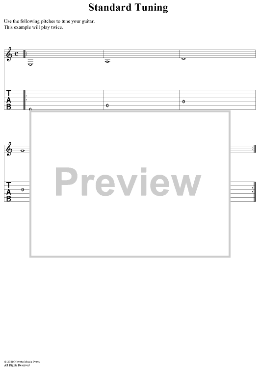Standard Tuning