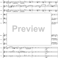 Water Music Suite no. 1 in F major, no. 1: Overture - Full Score