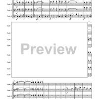 Hussar's Hurrah - Score