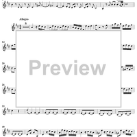 Sonata No. 1 in D Major - Violin