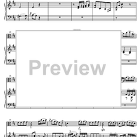 Concerto D Major Op. 1 - Score