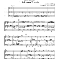 Arkansas Traveler Collection - for String Trio - Score