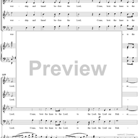 Come, Let Us Sing (Psalm 95), Op. 46: No. 1, O Come, Let Us Worship