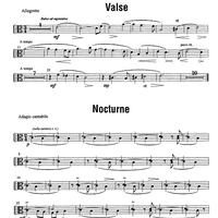 Concertino à cinq - Viola