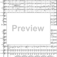 Serenade no. 10 in B-Flat Major, Movement 4, K361(K370a)  ("Gran Partita") - Full Score