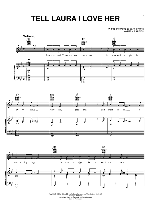 Tell Laura I Love Her