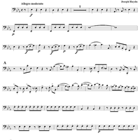 Divertimento in E-Flat Major, Op. 9, No. 2 - Cello