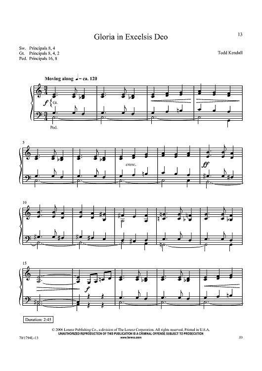 Gloria in Excelsis Deo