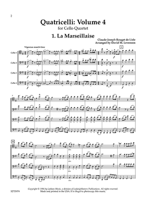Quatricelli: Volume IV - Score