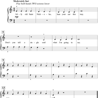 Jolly Old Saint Nicholas