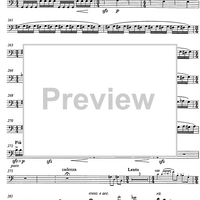 Konzert for horn and string orchestra op.107 [set of parts] - Cello