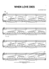 When Love Dies