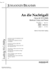 An die Nachtigall Op.46 No. 4