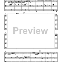 Quartet in G - Score