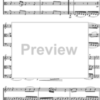 String Trio Bb Major D581A - Score
