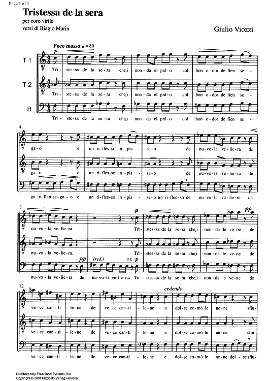 Tristessa de la sera