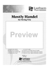 Mostly Handel - for String Trio - Score
