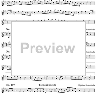 Nos. 201-219: Reels, Strathspeys and Schottisches