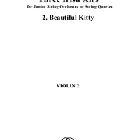 Air No. 2: Beautiful Kitty - Violin 2