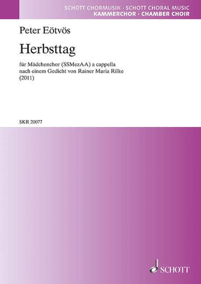 Herbsttag - Choral Score