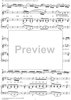 "Mich kann kein Zweifel stören", Aria, No. 2 from Cantata No. 108: "Es ist euch gut, dass ich hingehe" - Piano Score