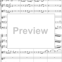 Soprano aria from Cantata no. 132  ("Bereitet die Wege, bereitet die Bahn") - Full Score