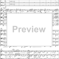 Serenade for String Orchestra in C major (C-dur). Movement III, Elegia - Score