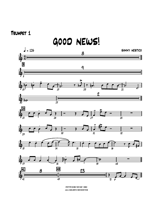 Good News! - Trumpet 1