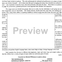 Knights in Shining Armour - Score