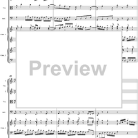 Double Clavier Concerto No. 2 in C Major, Movement 3   (BWV 1061) - Score