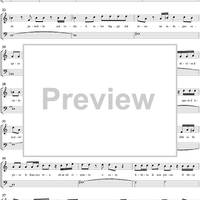 "Lungi da te, mio bene", No. 12 from "Mitridate, rè di Ponto", Act 2, K74a (K87) - Full Score