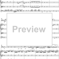 Mass No. 4 in G Major (BWV236) - Full Score