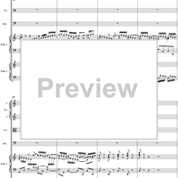 Double Clavier Concerto No. 2 in C Major, Movement 3   (BWV 1061) - Score