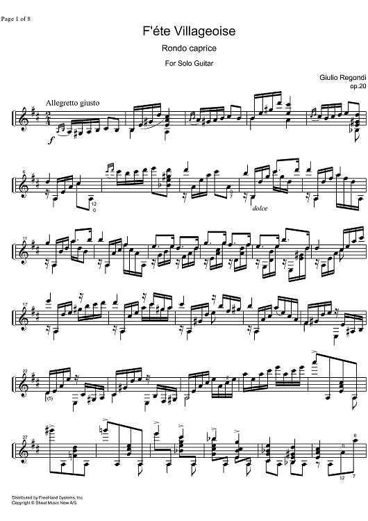 F'éte Villageoise Op.20