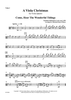 A Viola Christmas for Viola Quartet - Viola 3