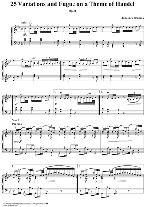 Variationen und Fuge, Op. 24