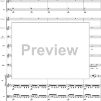 "Die Entführung aus dem Serail", Act 1, No. 7 "Marsch, marsch, marsch! trollt euch fort" - Full Score