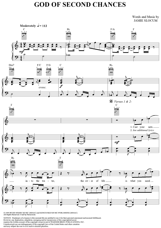 God of Second Chances