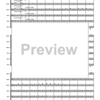 March from "Second Suite in F for Military Band" - Score