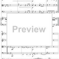 Piano Quintet in B-flat Major, Movement 2 - Piano Score